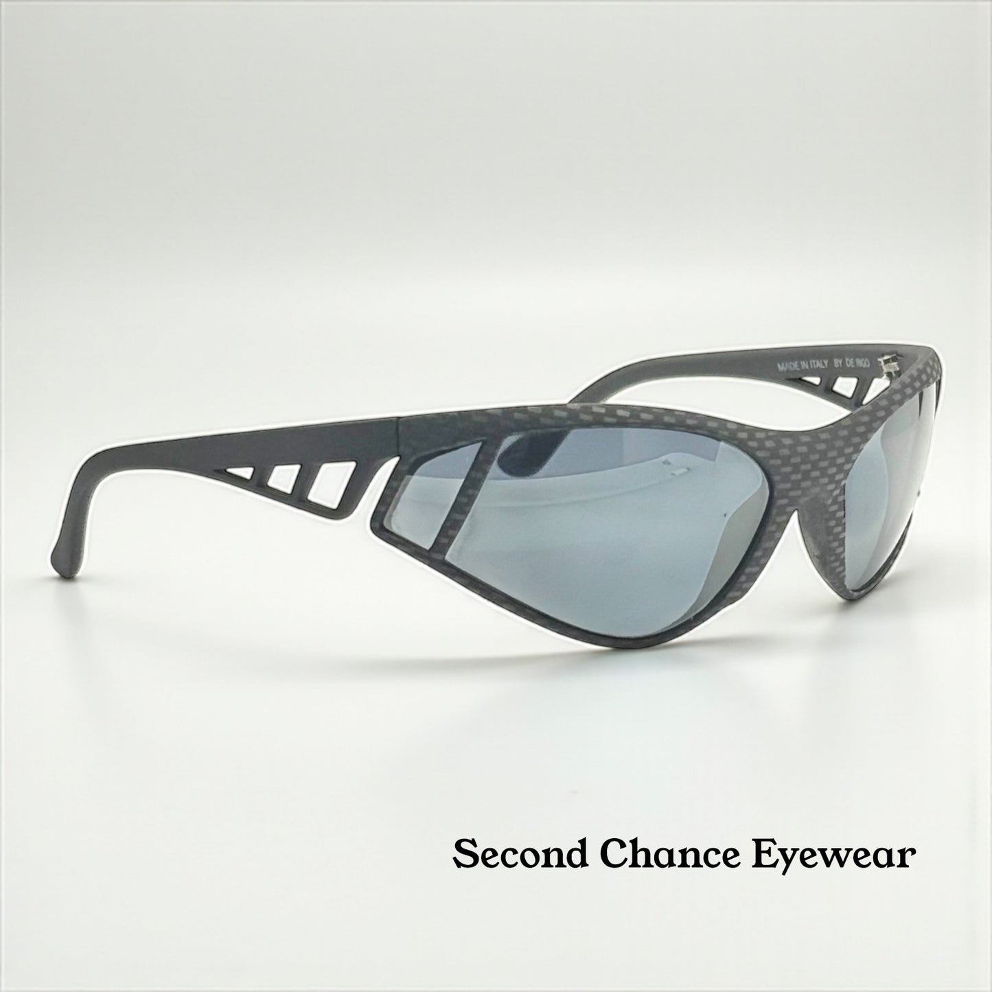 Fila Mod.8862 Col.9714 Y2K Vintage Deadstock Carbon Fiber Wrap Sunglasses Italy