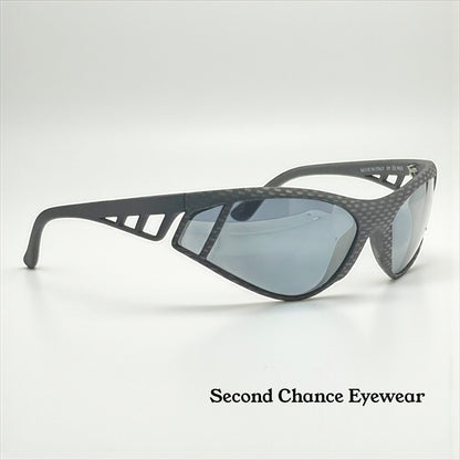 Fila Mod.8862 Col.9714 Y2K Vintage Deadstock Carbon Fiber Wrap Sunglasses Italy