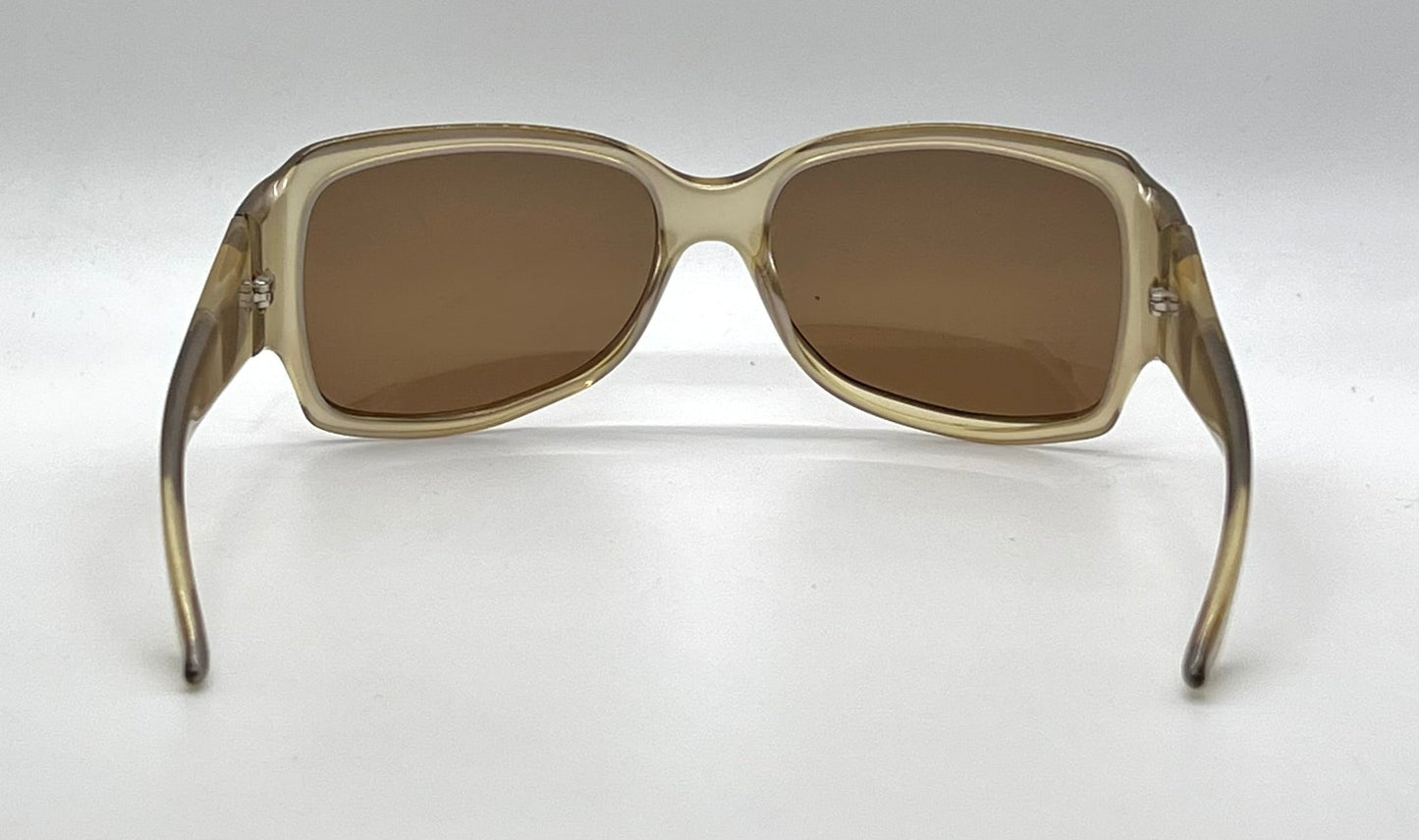 Christian Dior Night 3 WG8 Vintage Sunglasses-New Solid Brown Custom Lens-59mm