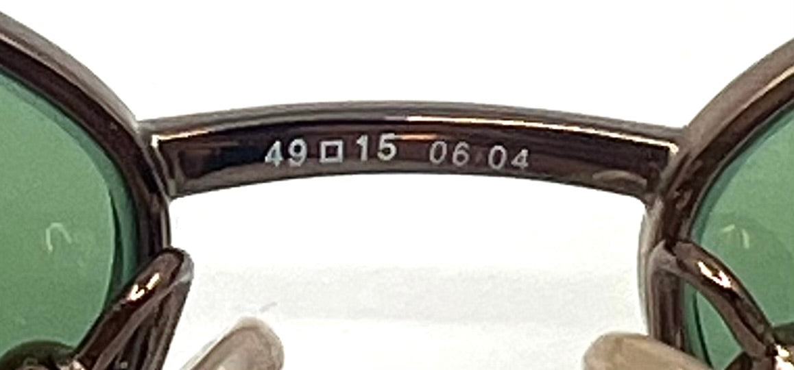 Valentino 5496 Oval Y2K Sunglasses Bronze-New Solid Green Custom Tinted Lenses