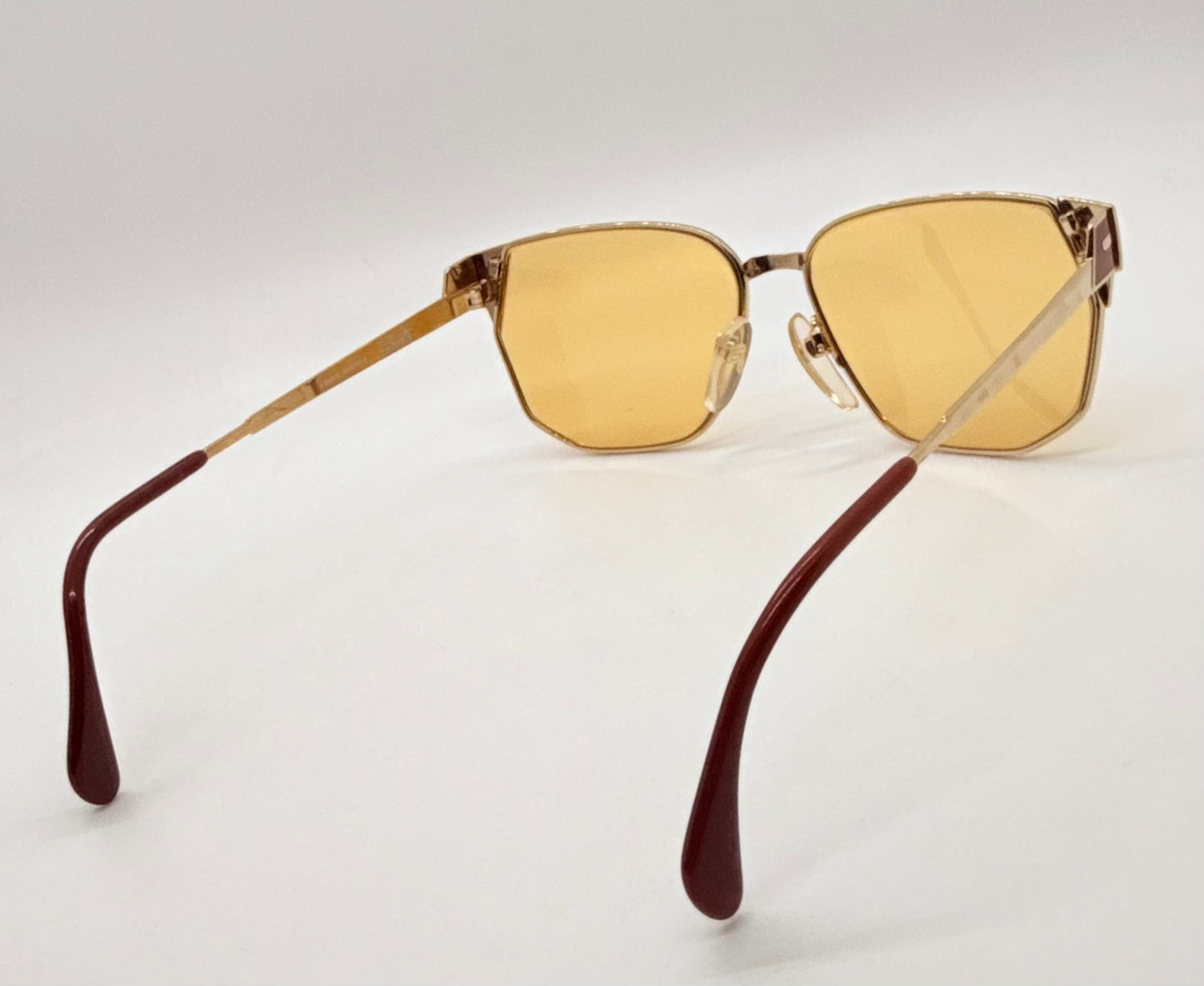 Silhouette M6114 | V6020 Vintage Sunglasses 55mm| w|New Amber Day|Night Custom Lenses | Deadstock Austria