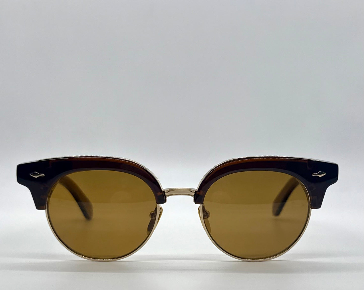 JACQUES MARIE MAGE X BEAUVOIR in COFFEE-New Solid Tobacco Custom Polarized Lenses-Ltd. 300 pcs.-FULL KIT
