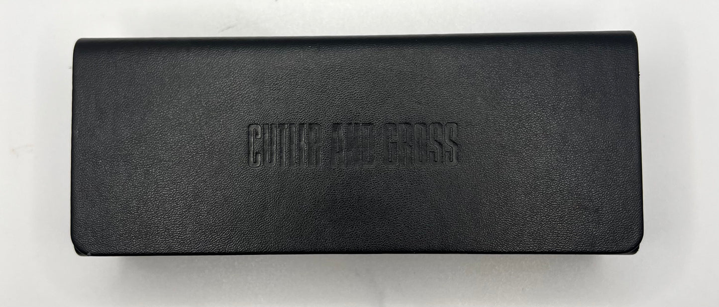 Cutler and Gross 1339 C04 Sunglasses-Matte Black-52mm-Full Kit-New|Unworn-Italy
