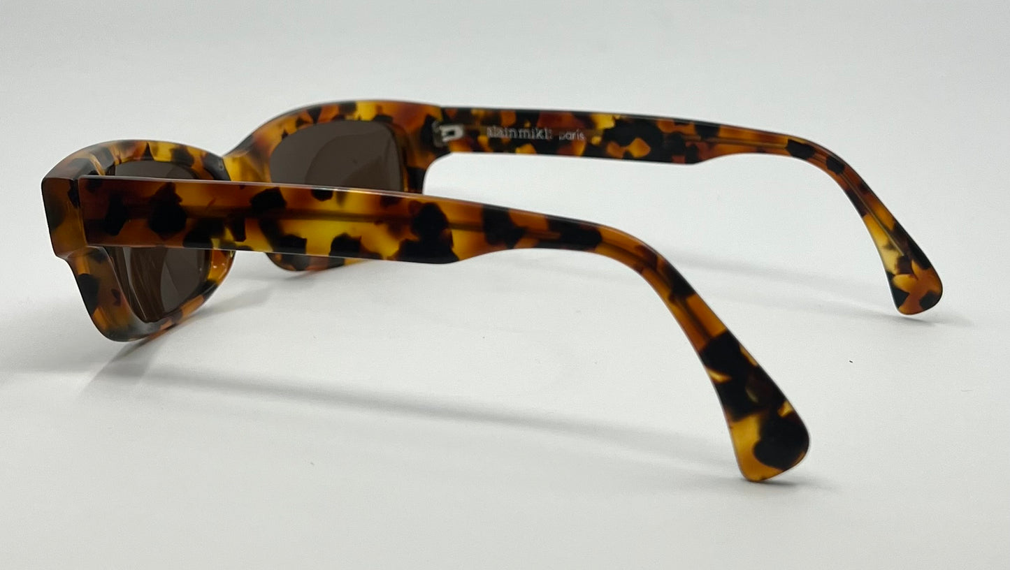 Alain Mikli Paris 1104 281 Vintage Tortoiseshell Sunglasses France