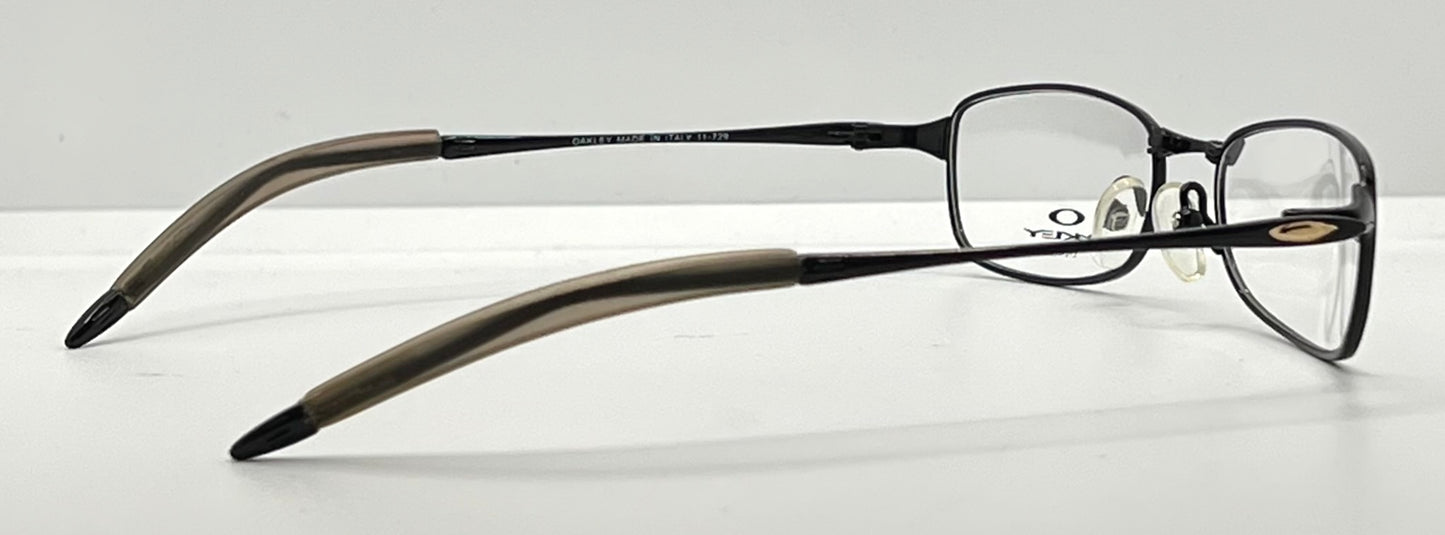 Oakley Straight Line 2.0 11-729 Eyeglasses Black 52mm-Deadstock|Unworn Vintage-Italy