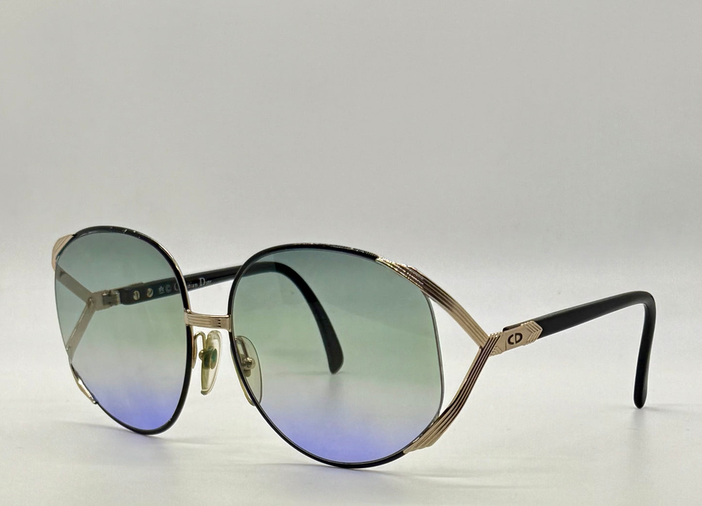 Christian Dior 2250 48 Vintage Sunglasses w/New Tri-Gradient Custom Lenses
