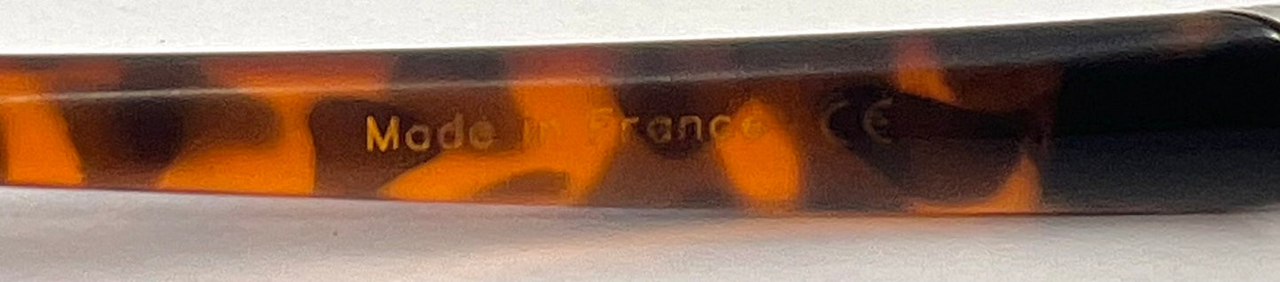 TAG Heuer TH 6042 211 Tortoise Sunglasses 59-18-135 Made in France SAMPLE