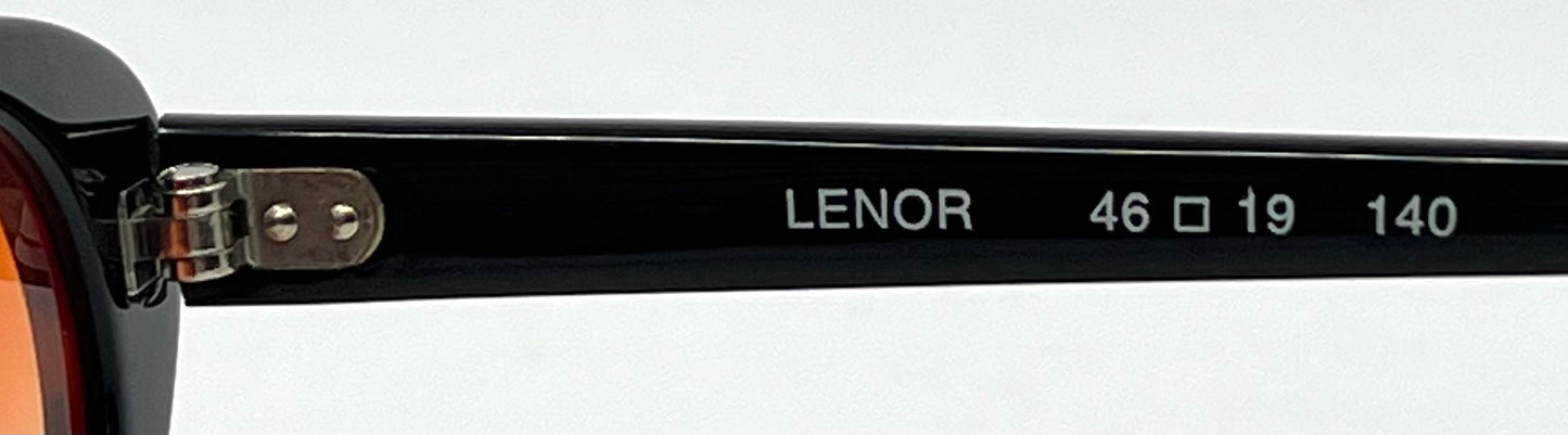 No Name Los Angeles “Lenor”-Deadstock Sunglasses w/New Gradient Tinted Custom Lenses-Japan