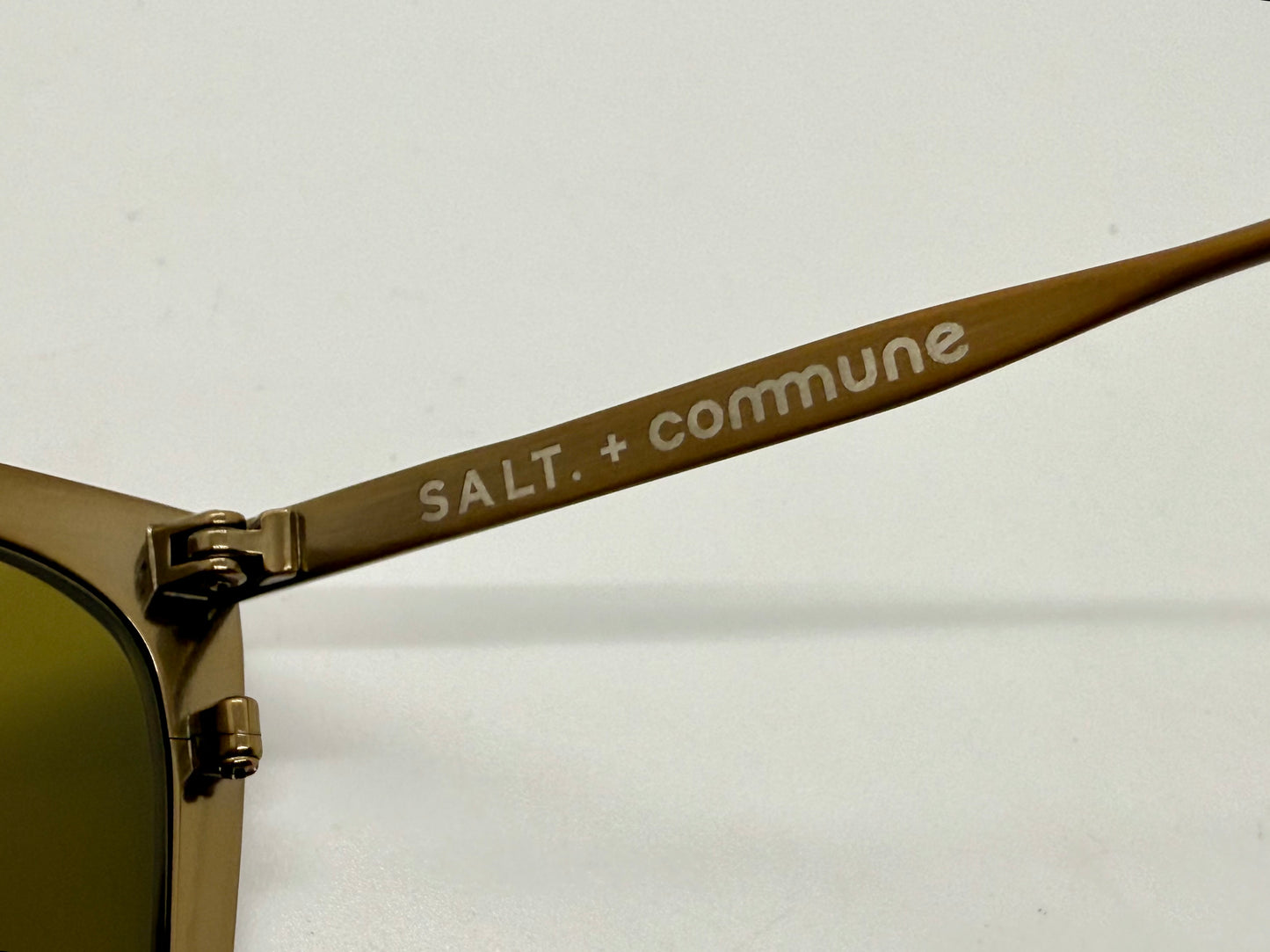 Salt. + Commune Lc-22 Titanium Sunglasses – Deadstock– With Case – Impossible To Find