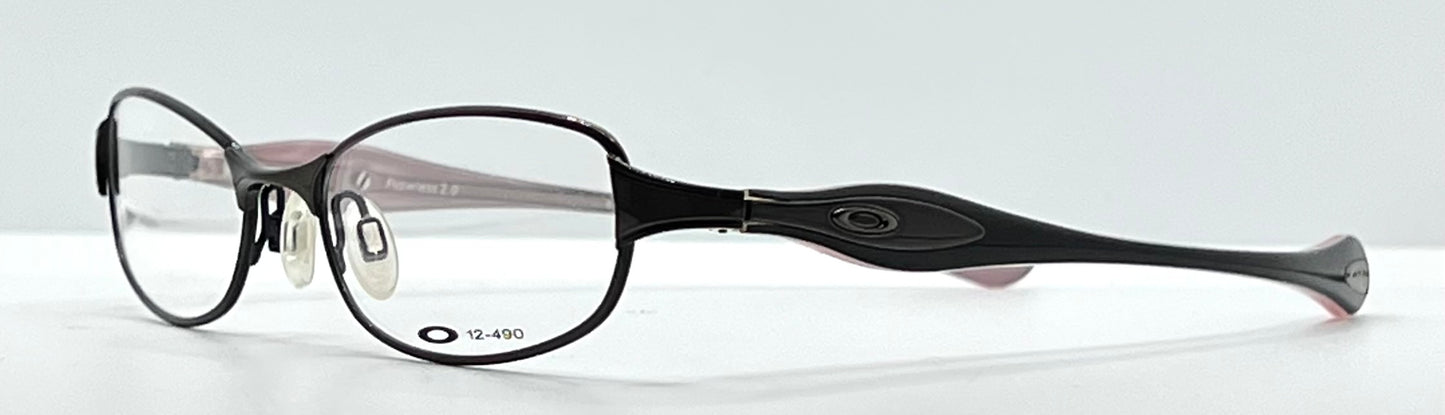 Oakley Flawless 2.0 Brushed Chrome Eyeglasses – Deadstock Vintage Collectible 50-16