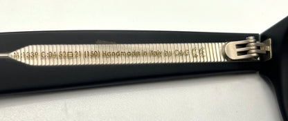 Cutler and Gross 1339 C04 Sunglasses-Matte Black-52mm-Full Kit-New|Unworn-Italy