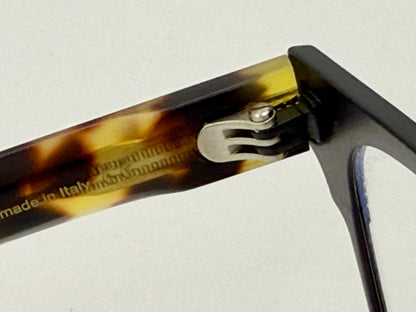 Cutler And Gross Cgop1366-03-Matte Black|Tortoise-56Mm-Handmade In Italy-Full Kit