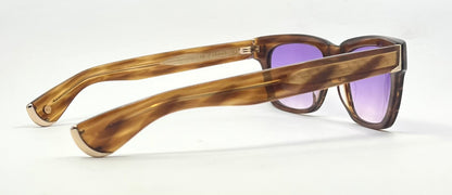 Garrett Leight x Officine Générale DB Sunglasses w/New, Custom Gradient Lenses-Full Kit/Unworn