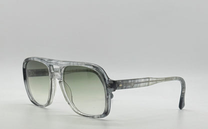 Sro 140 Handmade Usa Vintage Sunglasses W| New, Custom Gradient Aquamarine Lenses