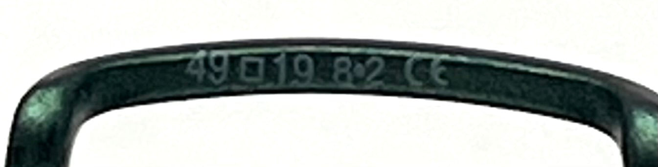 Safilo Team 7821 1FB Vintage Black Metal Sunglasses-New Gradient Tinted Custom Lenses-Unworn