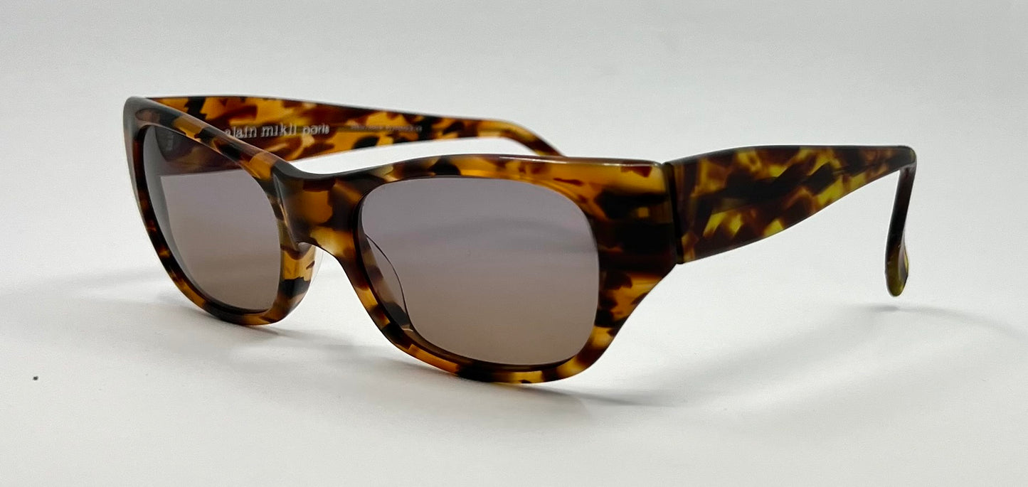 Alain Mikli 3134 COL 2021 Y2K Tortoise Vintage Handmade Sunglasses France