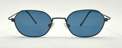 Safilo Team 7821 1FB Vintage Black Metal Sunglasses-New Gradient Tinted Custom Lenses-Unworn