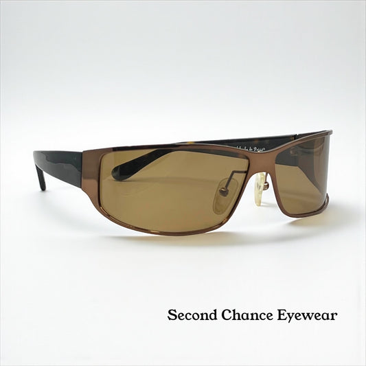 SCOTT by Ooh-la-la de Paris Y2K Shield Sunglasses 70-15-115 COL3 Deadstock