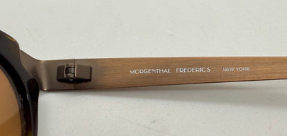 Morgenthal Frederics Maya Sunglasses – Handmade In Japan – Titanium & Acetate – Berko’S Designs Custom Gradient Lenses – New Full Kit