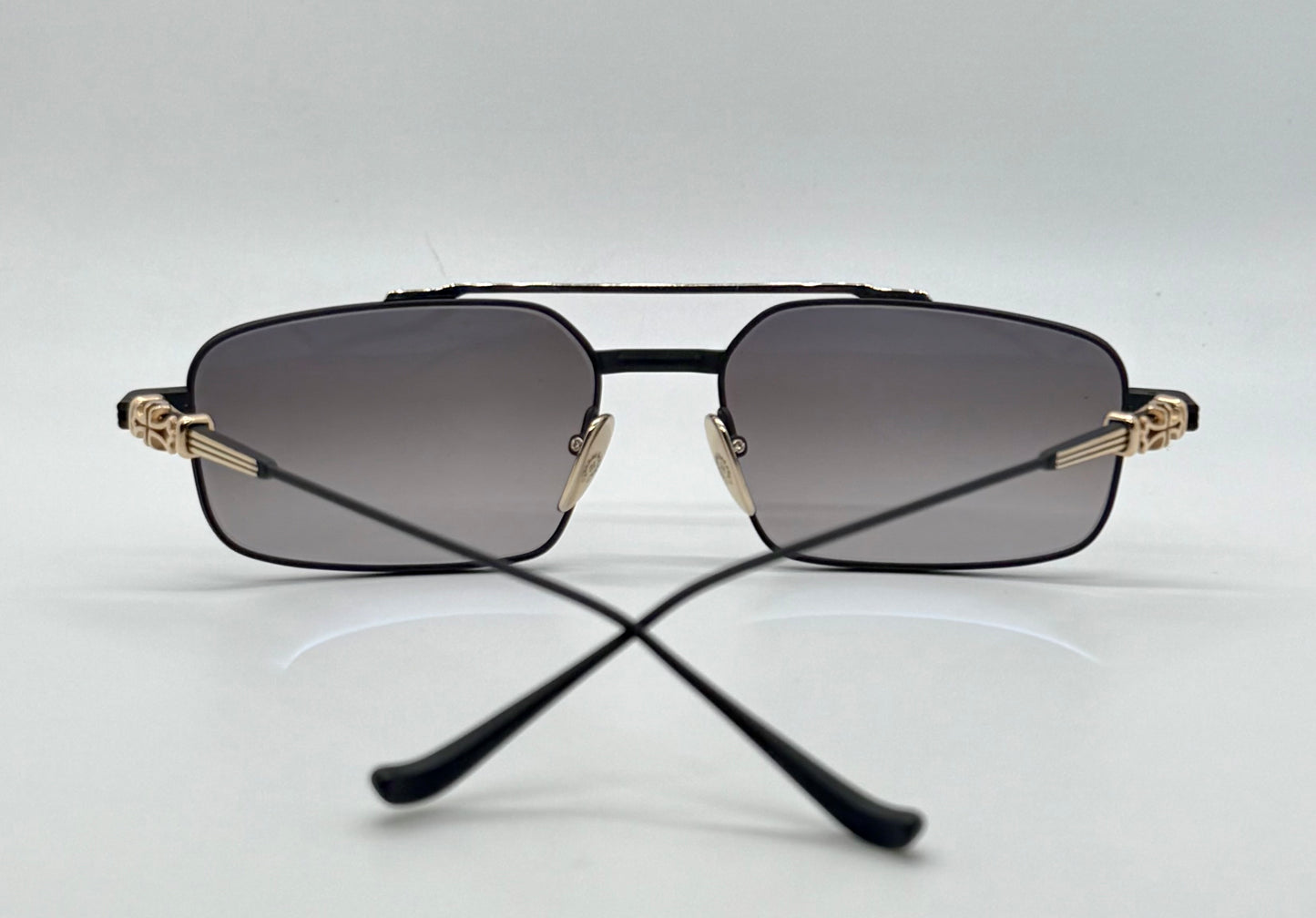 Chrome Hearts LICK’N MBK/GP Sunglasses – Brand New Full Kit w/ Zeiss Lenses