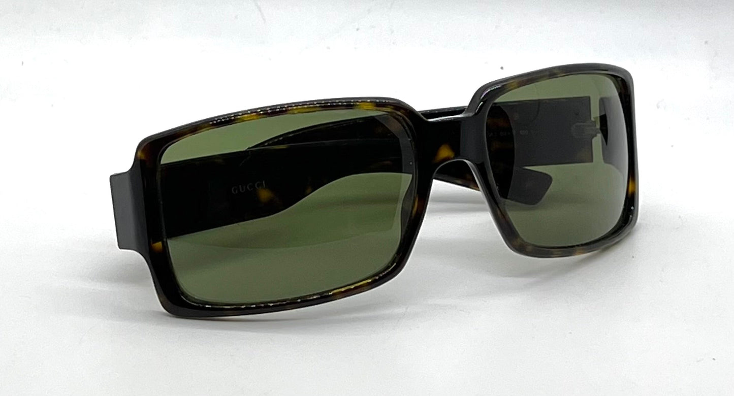 Gucci GG2563/S Havana Tortoise-Vintage Sunglasses Italy Original 60-17