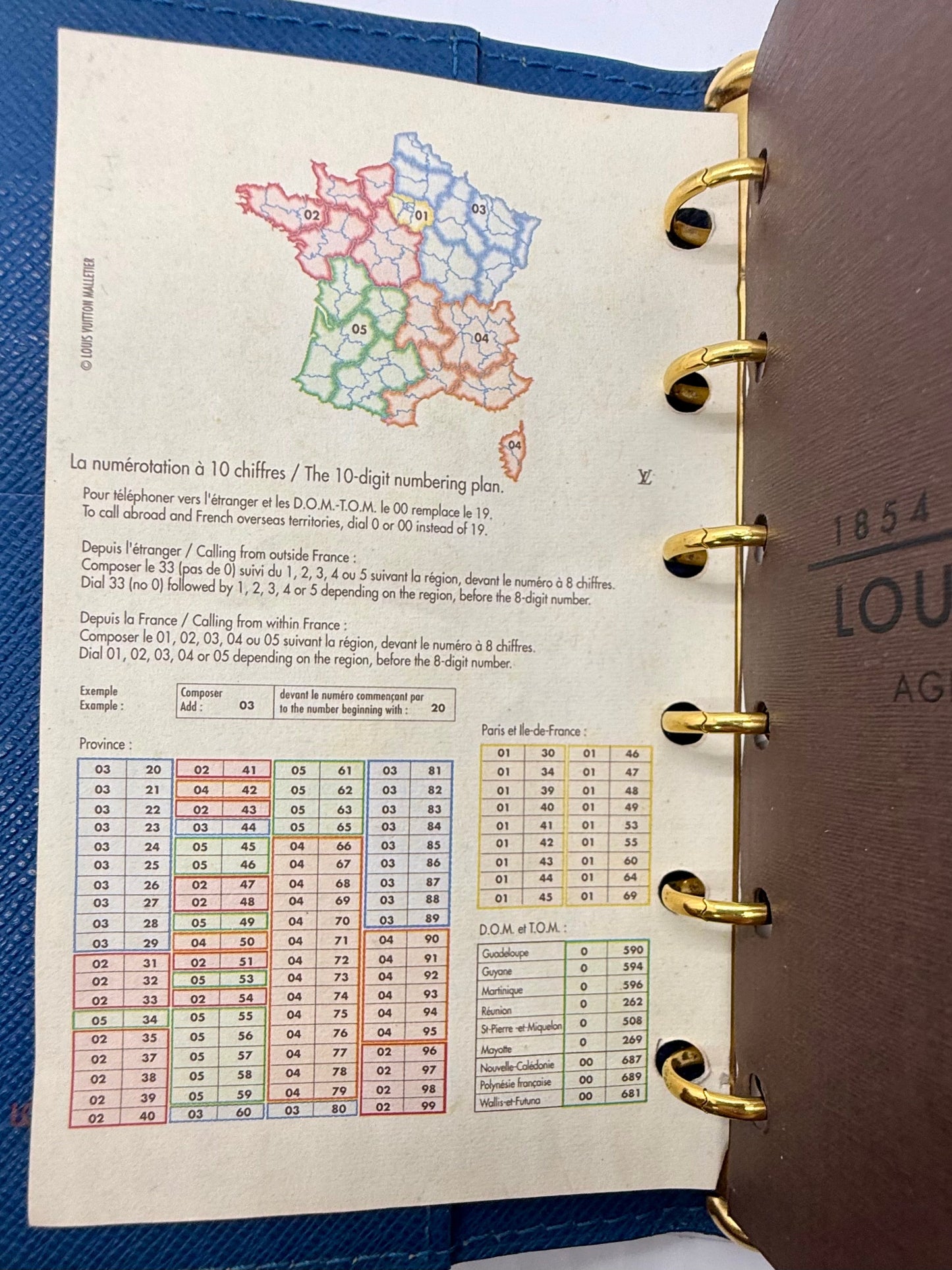 Louis Vuitton 150th Anniversary Epi Leather Agenda 2004 – Unused w/ Original Inserts