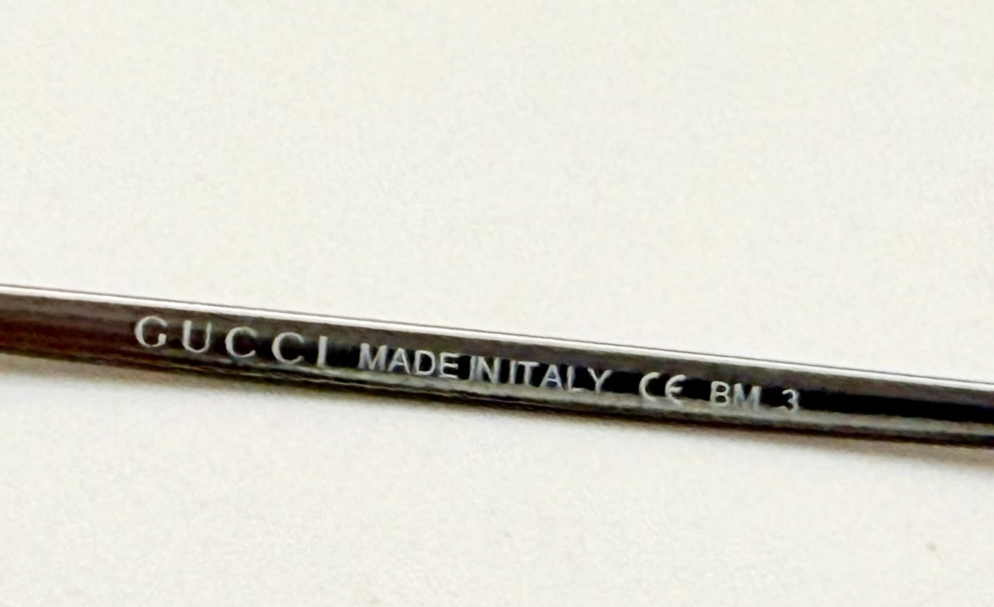 Gucci Gg 4252|S Kj14X Round Sunglasses-58Mm Matte Black-Blue Lens-Italy