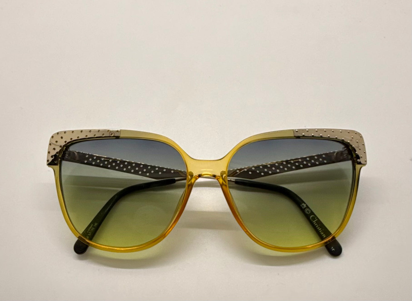 Christian Dior 2375 50 Vintage Optyl Sunglasses w/New Gradient Tinted Custom Lenses