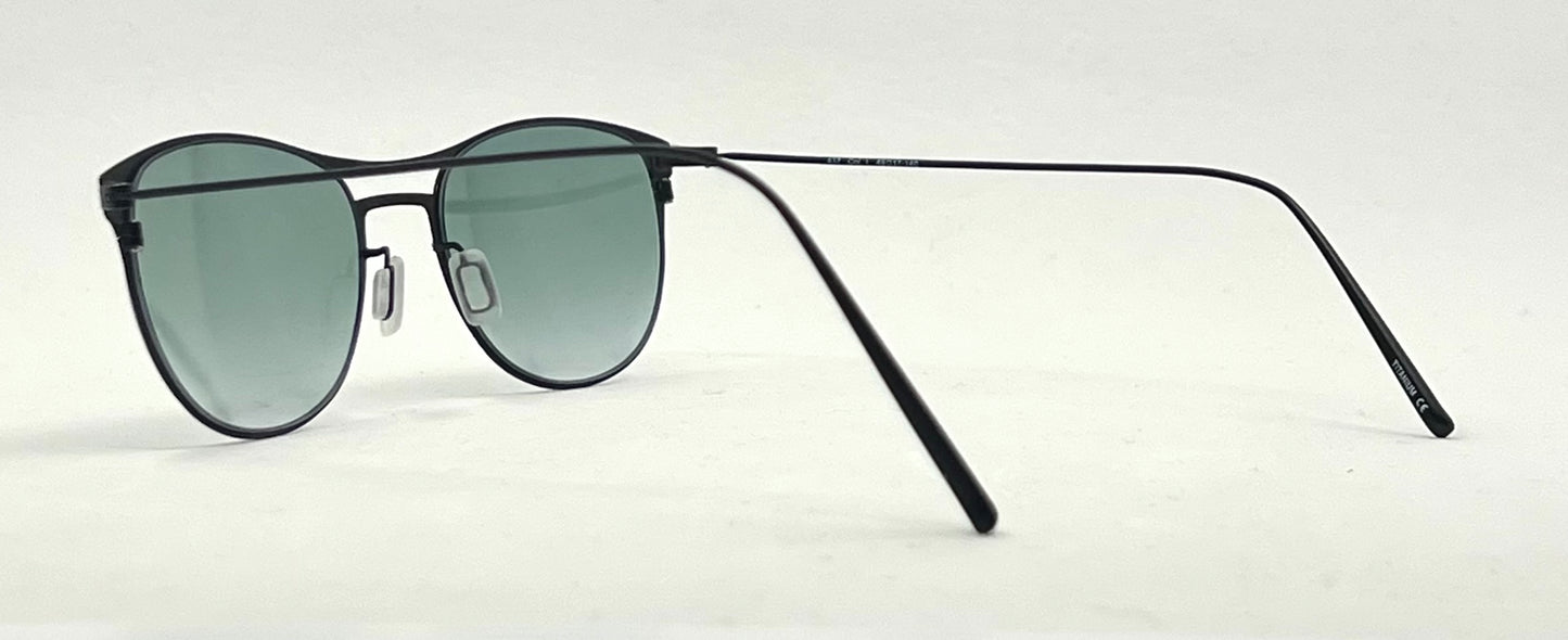Teka Eyewear SoHo NY 437 Titanium Sunglasses-New G Tinted Custom Lenses