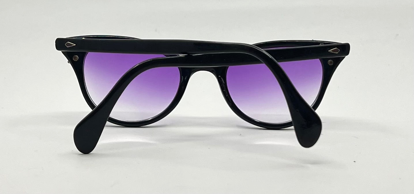American Optical Vintage Cat-Eye Sunglasses 5 1/2 – Purple Gradient Customs