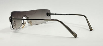 Chanel 4086 c.240/54 Shield Sunglasses Gunmetal Grey Gradient – Deadstock