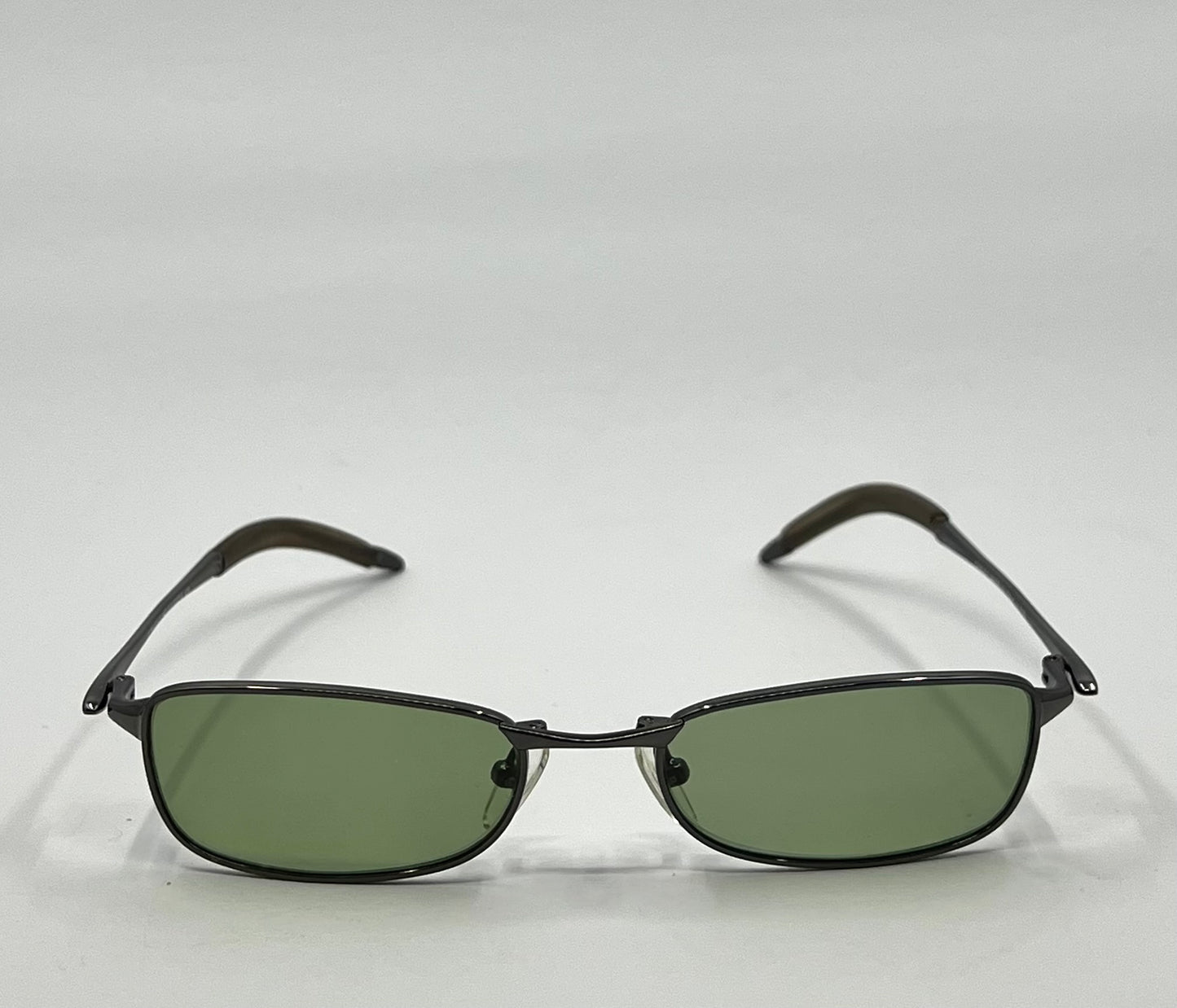 Oakley Straightline 2.0 11-729 Y2k Sunglasses-New Green Tinted Custom Lenses