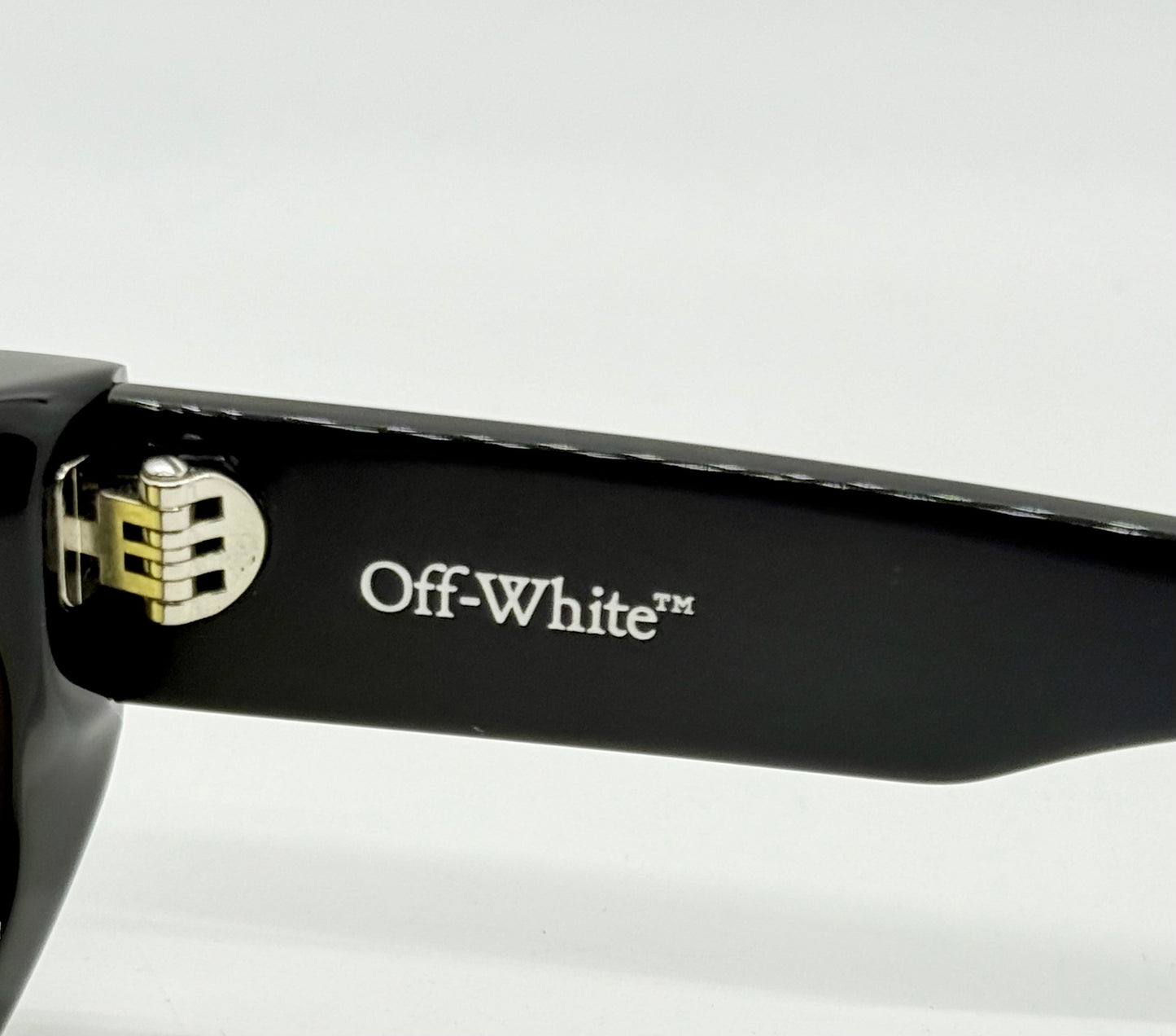 Off-White™ Oeri090 1018 Sunglasses Black|Yellow Rare-New|Unworn-Full Kit Italy-51Mm