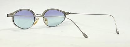 Red Rose FR253 949 Titanium Vintage Sunglasses-New Gradient Custom Tinted Lenses