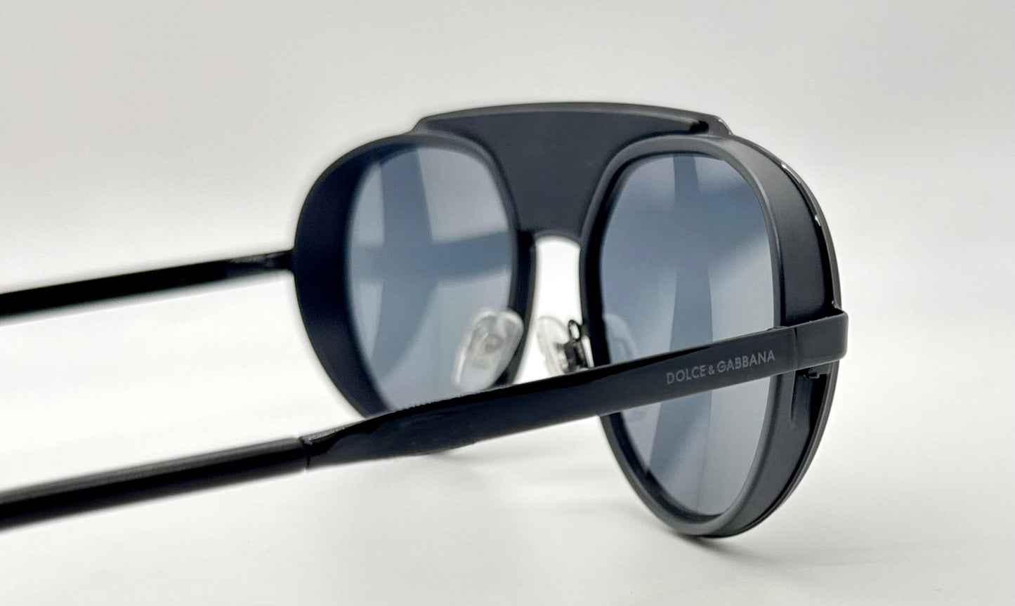 Dolce & Gabbana DG2210 01/6G – Collectible Y2K Vintage Sunglasses – Full Kit