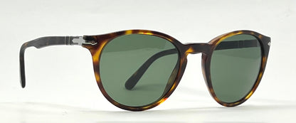 Persol 3152-S 9015/31 Handmade in Italy – Havana w/ Original Green Crystal Lenses