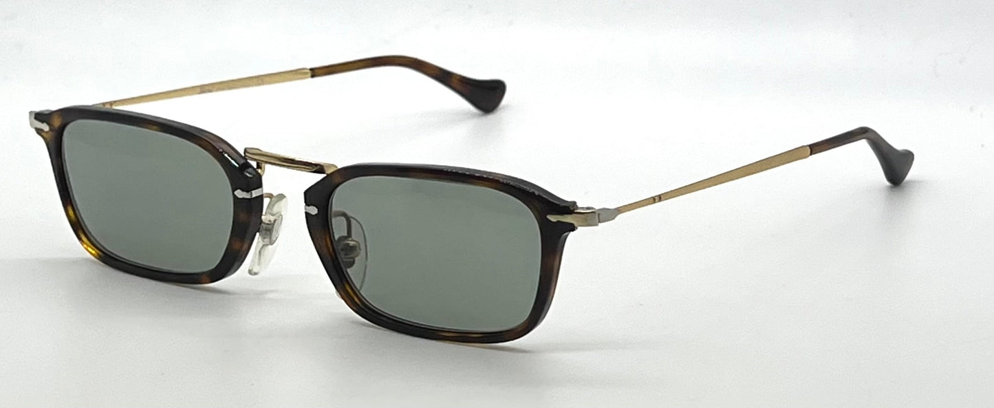 Persol PO3044-V Vintage Sunglasses-New Green Custom Tinted Lenses-Unworn