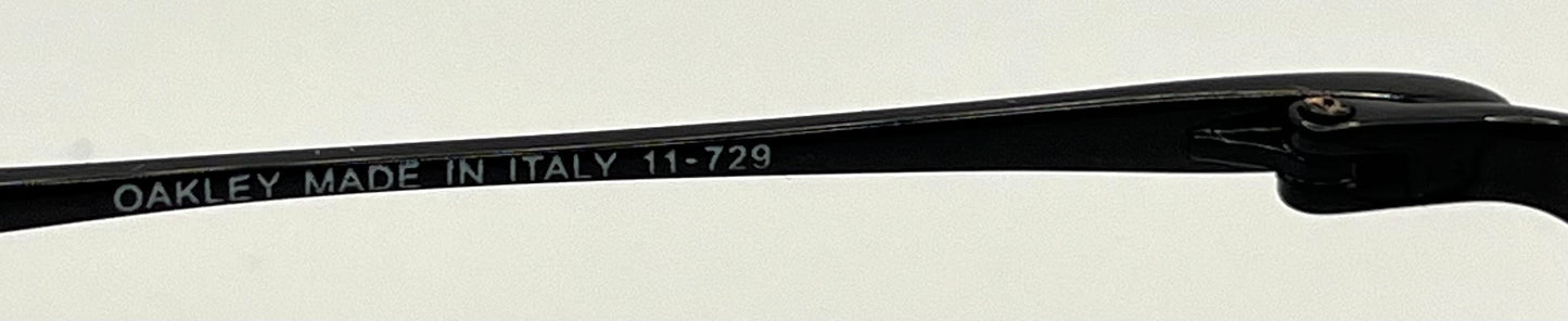 Oakley Straight Line 2.0 11-729 Eyeglasses Black 52mm-Deadstock|Unworn Vintage-Italy