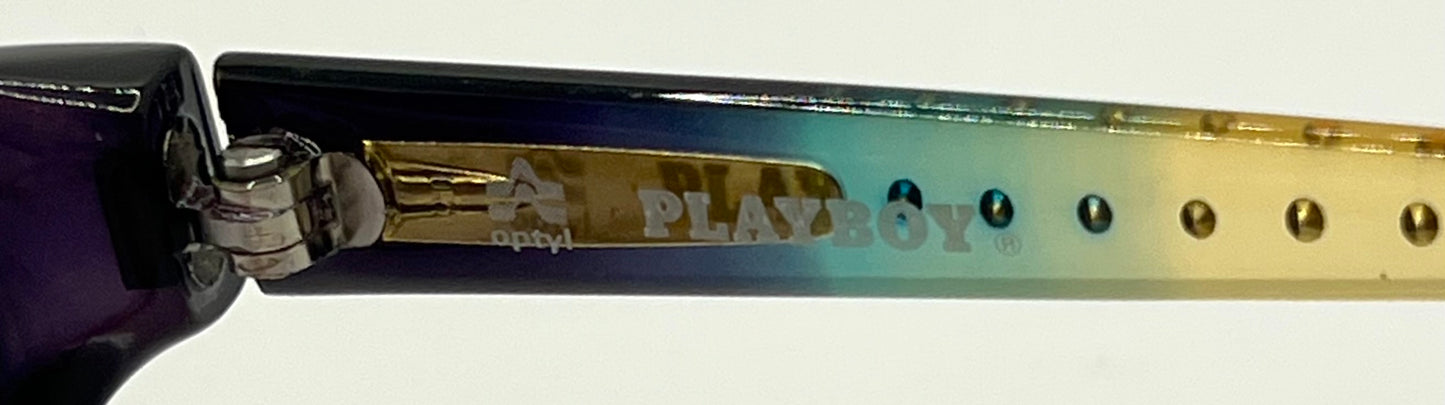 Playboy 4549 50 Sunglasses 53-15 – Deadstock Vintage Optyl – Original Logo Lens