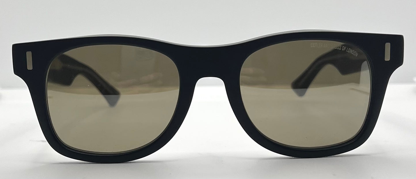 Cutler and Gross 1339 C04 Sunglasses-Matte Black-52mm-Full Kit-New|Unworn-Italy