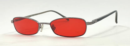 Chloé CL 1104 C04 Y2K Vintage Sunglasses w/New Crimson Red Custom Lenses-France