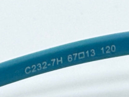 CHANEL C232-7H Rimless Shield Sunglasses Turquoise Melanin Lens-Deadstock