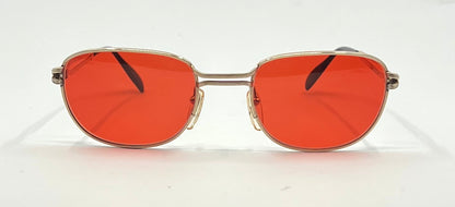 Gehami 219 Vintage 20/000 Gold-Filled Sunglasses w/New Red Custom Lenses