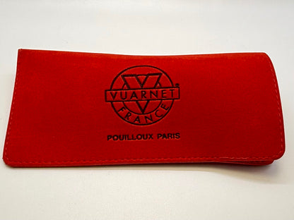 Vuarnet Vl1407 0001 Polarized Clip-On Sunglasses With Mineral Glass Lenses