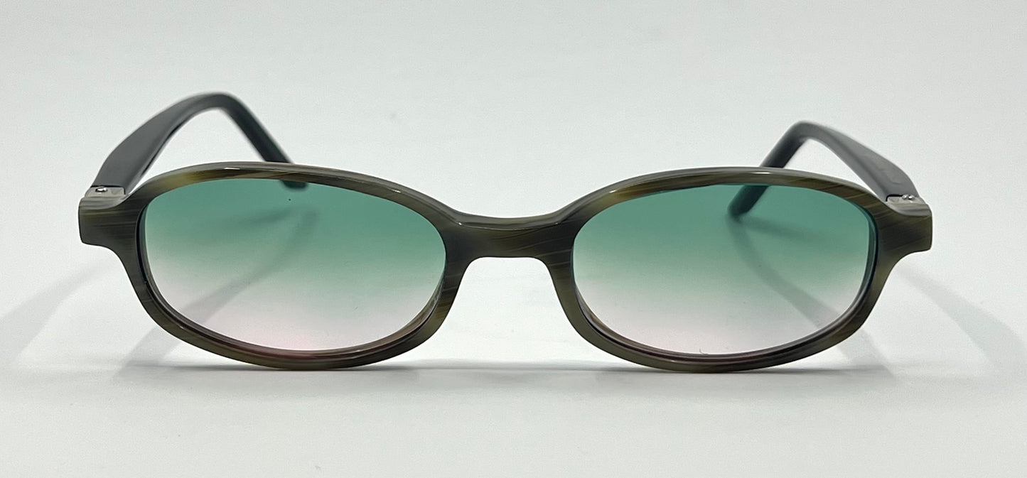 Alfred Dunhill 840A 029 Vintage Sunglasses w/New Gradient Tinted Custom Lenses-w/Case