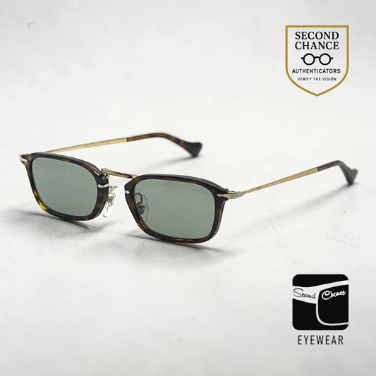 Persol PO3044-V Vintage Sunglasses-New Green Custom Tinted Lenses-Unworn