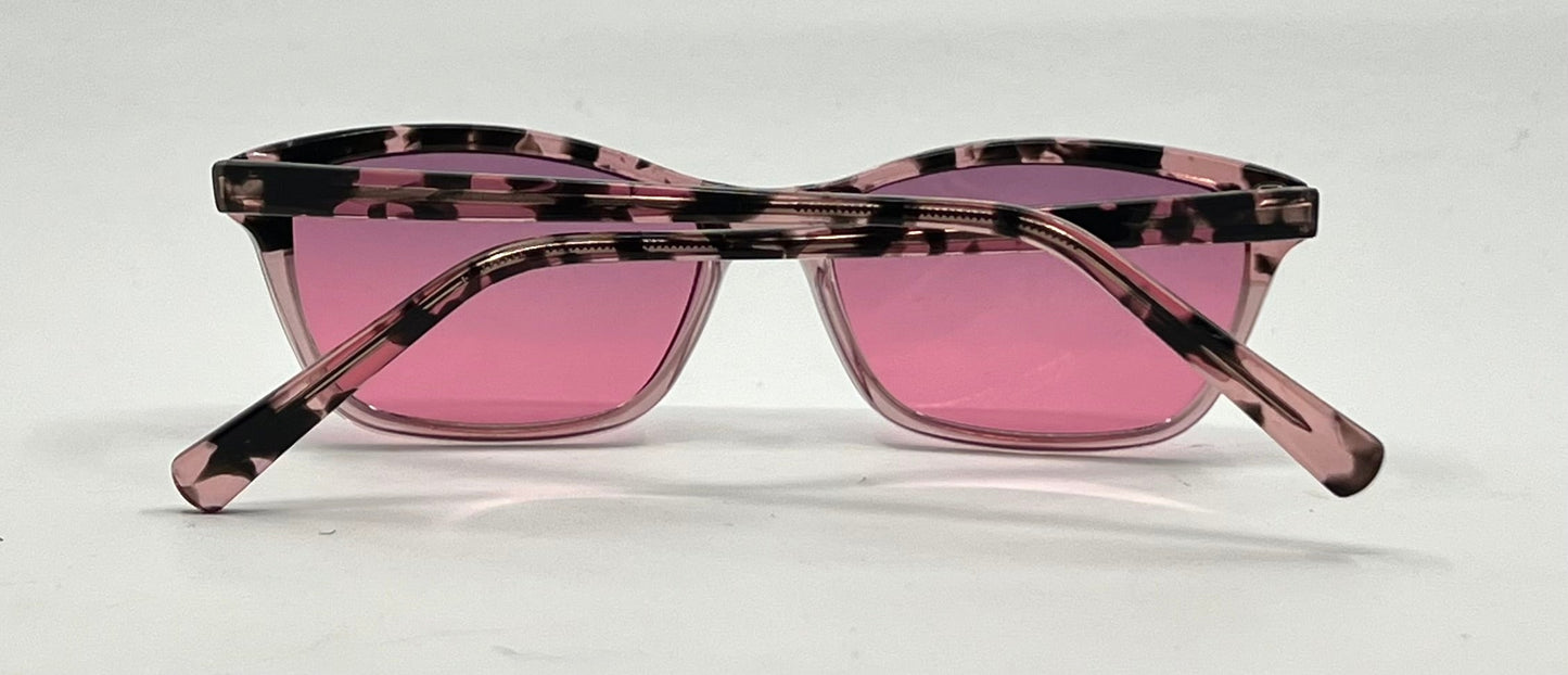 Jean Lafont Paris-Oceane 743 Pink Havana Sunglasses-New Custom Lenses-Unworn