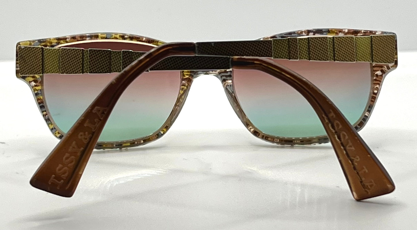 Lafont Issy & La Eviss 538 France Sunglasses W| Custom Gradient Lenses