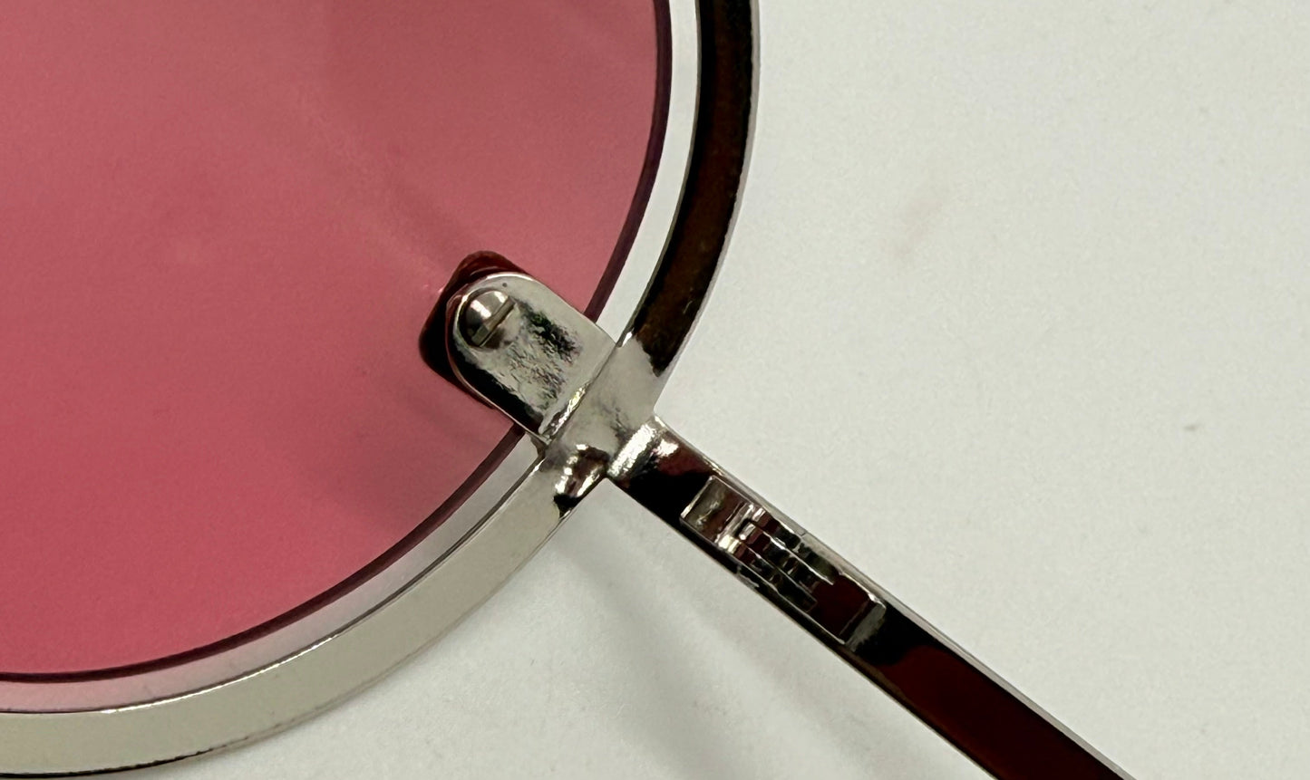 Chanel 4030 Y2K VINTAGE Shield Sunglasses Pink Lens Collector-Rare
