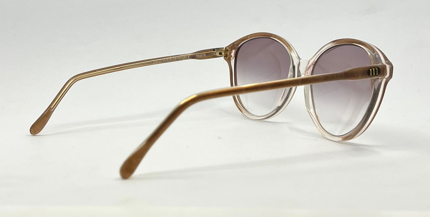 Mannequin Paris 7061 DBE VINTAGE Sunglasses-Unworn-New Gradient Tint Custom Lenses